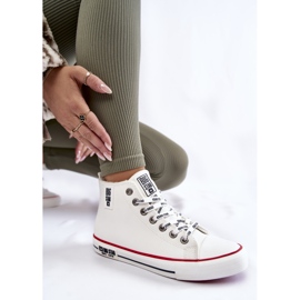 Klassiska högisolerade sneakers Big Star KK274597 Vit 1