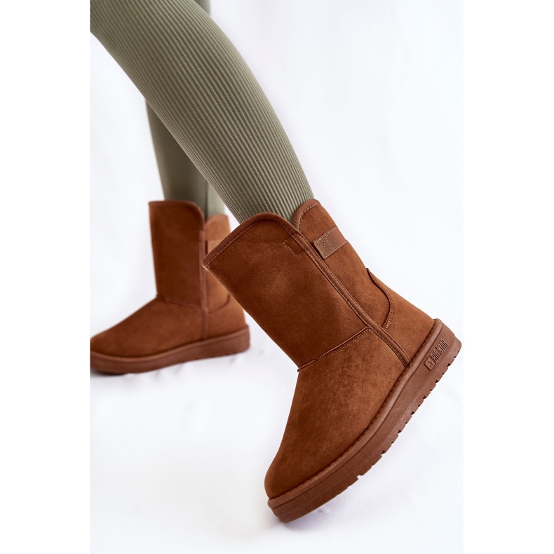 Höga snöstövlar för kvinnor Big Star KK274616 Brun 2