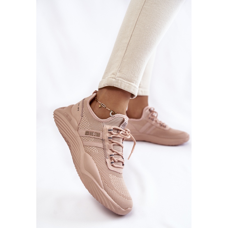 Damsneakers Memory Foam System Big Star KK274348 Rosa 2