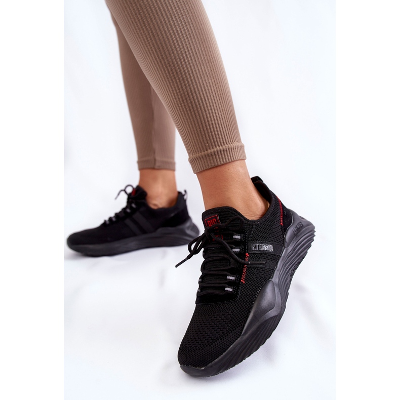 Dam Sneakers Memory Foam System Big Star KK274345 Svart 2