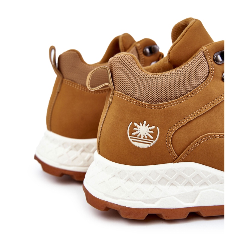 BM Varma vandringsskor för män Trappers Camel Otto brun 1