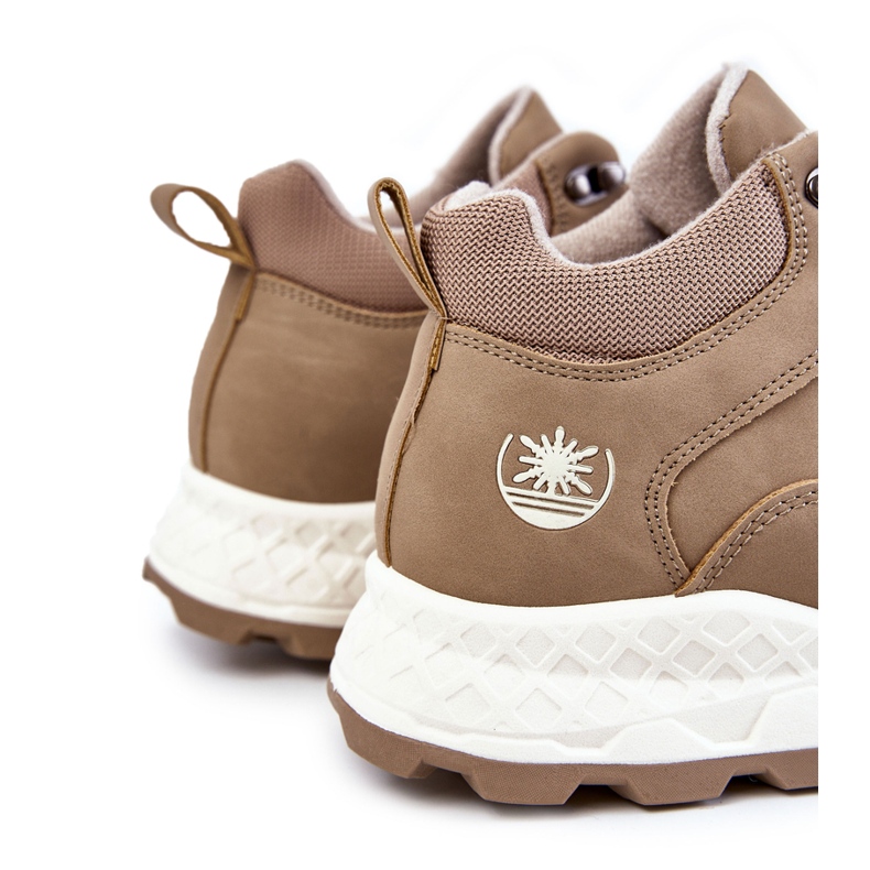 BM Varma vandringsskor för män Trappers Beige Otto 1