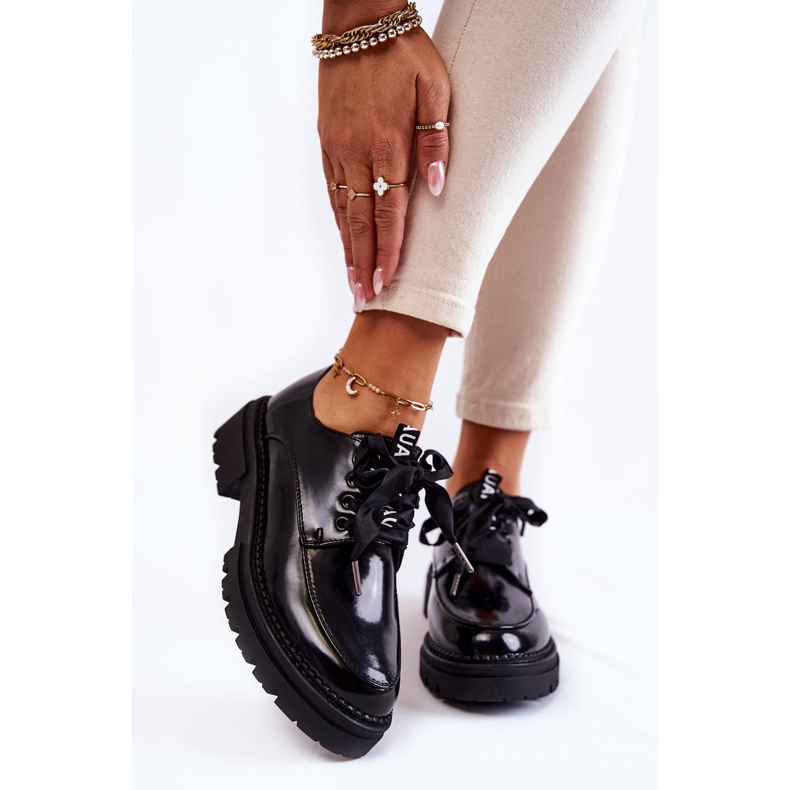 Damlackerade skor La.Fi 210004B-NL Svart 1