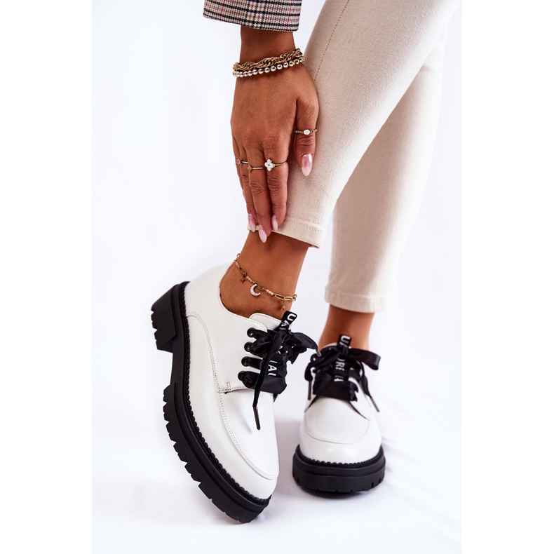 Skinnskor dam La.Fi 210004W-PU Vit 2