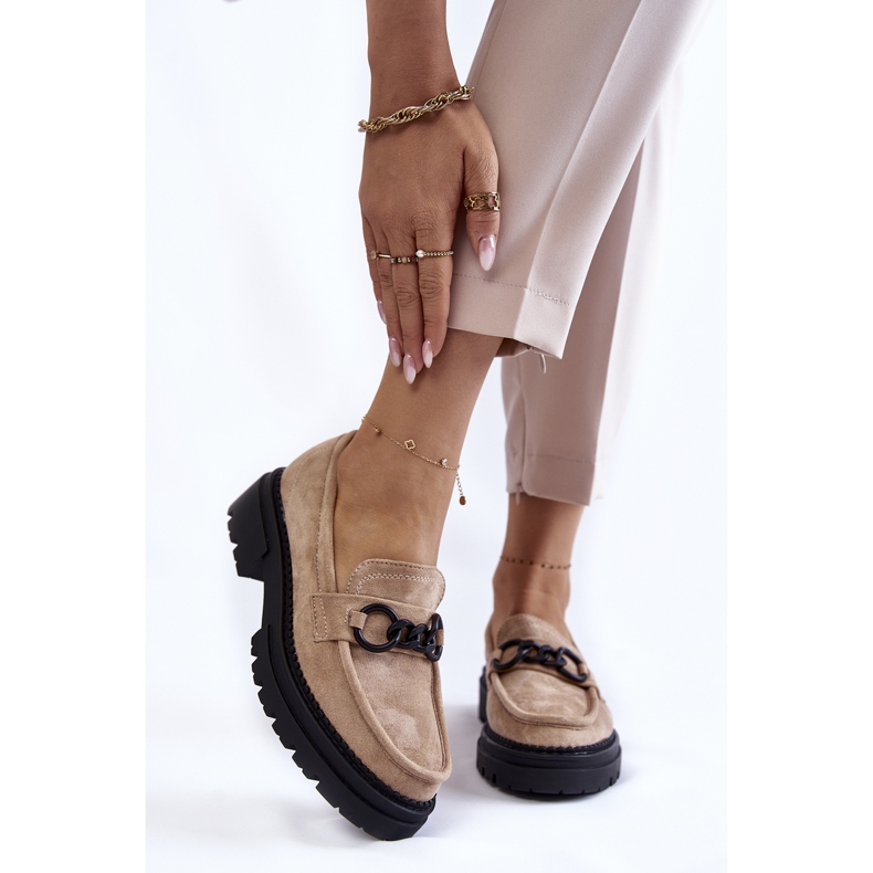 Dam Loafers Mocka Loafers La.Fi Beige Willows 1