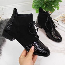 Stövlar isolerade med ormskinn Filippo W PAW267A svart 1