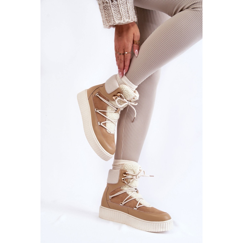 PL4 Snöskor för kvinnor La.Fi 280072TA-QN Beige 1