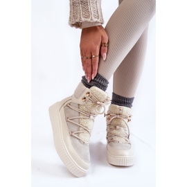 PL4 Snöskor för kvinnor La.Fi 280072W-QN Ljus beige 1