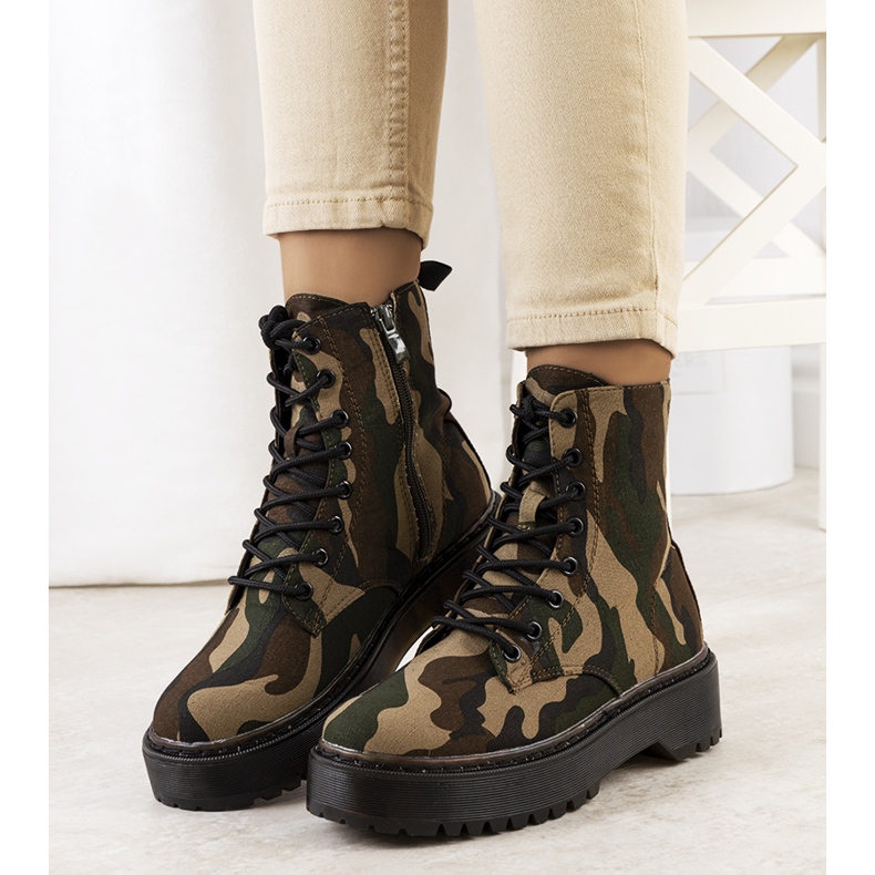 PA1 Lanita gröna militärfångare brun 1