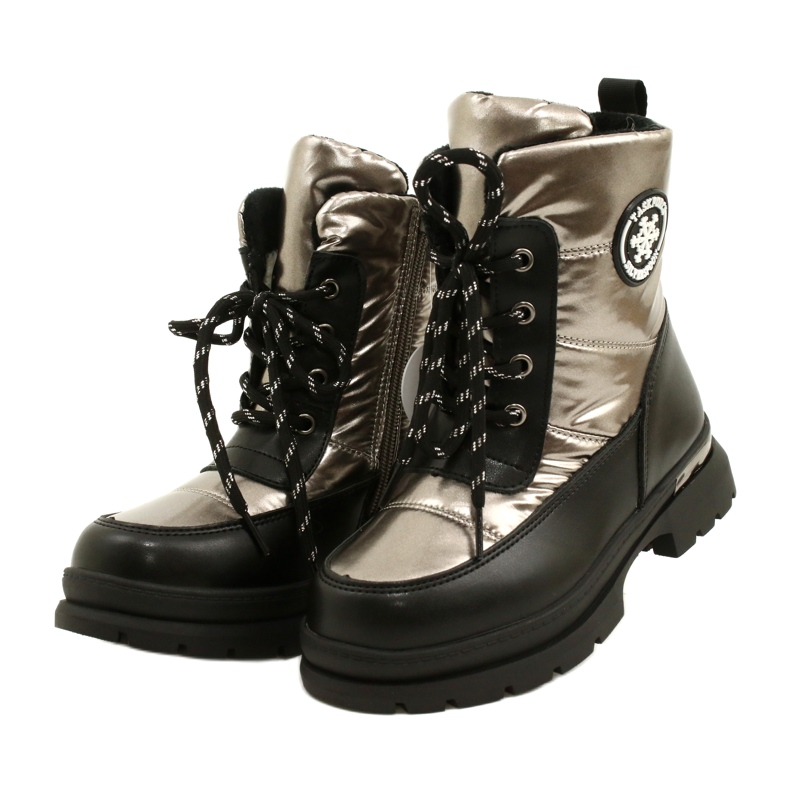 Girls 'Snow Boots Evento 22DZ23-5258 Pepter svart 2