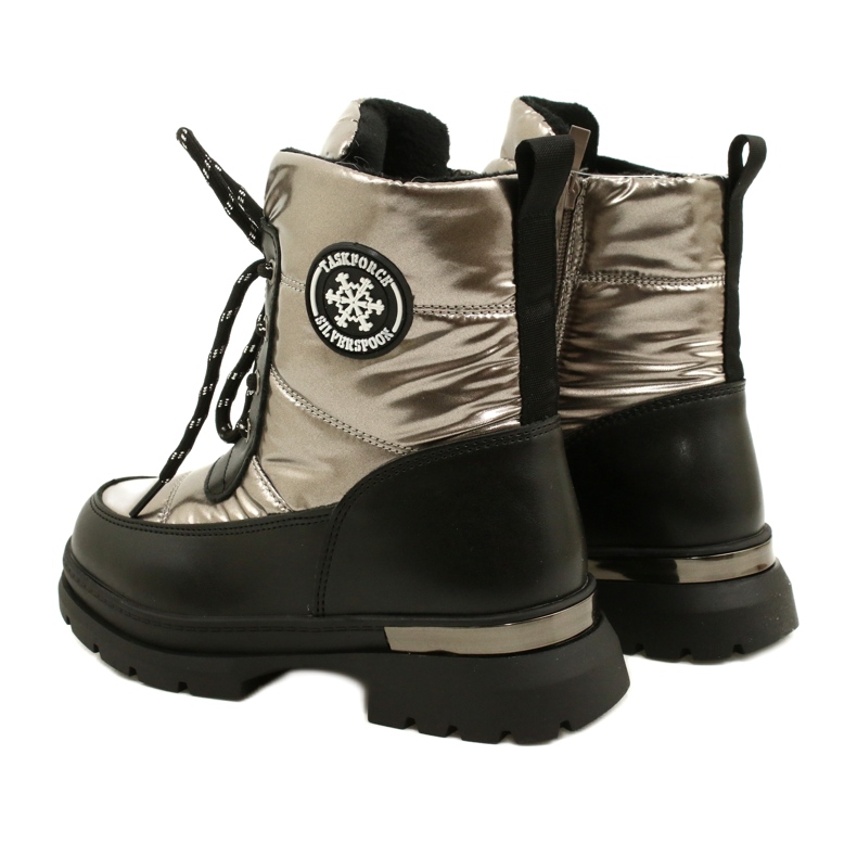 Girls 'Snow Boots Evento 22DZ23-5258 Pepter svart 3