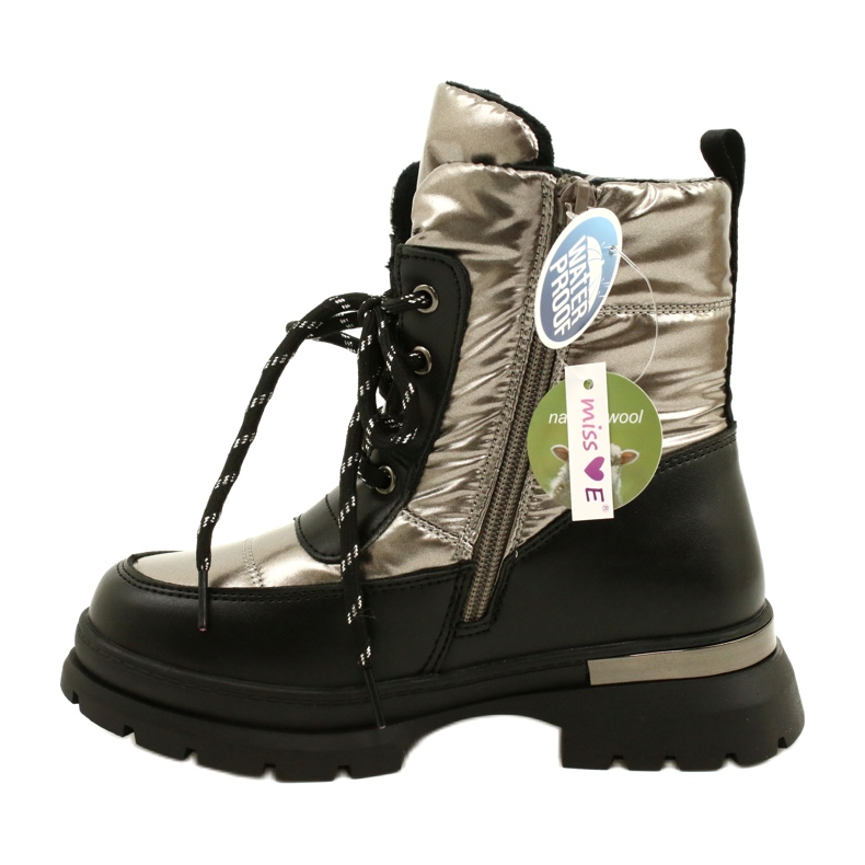 Girls 'Snow Boots Evento 22DZ23-5258 Pepter svart 1