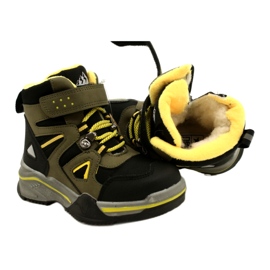 Barnstövlar isolerade stövlar Khaki News 22DZ23-5259 grön 4