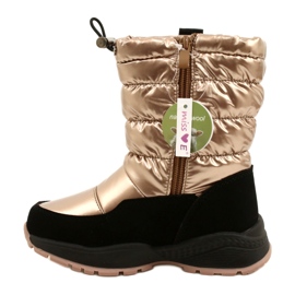 Snowboots Miss Evento 22DZ23-5274 Guld / Svart gyllene 1