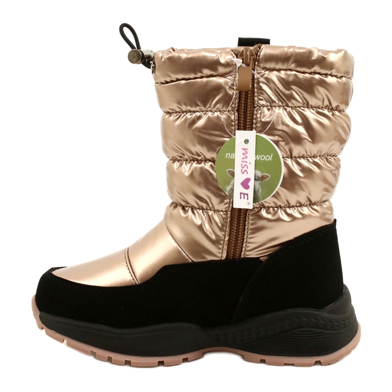 Snowboots Miss Evento 22DZ23-5274 Guld / Svart gyllene 1