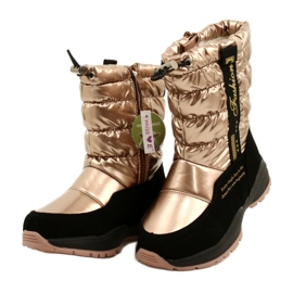 Snowboots Miss Evento 22DZ23-5274 Guld / Svart gyllene 2