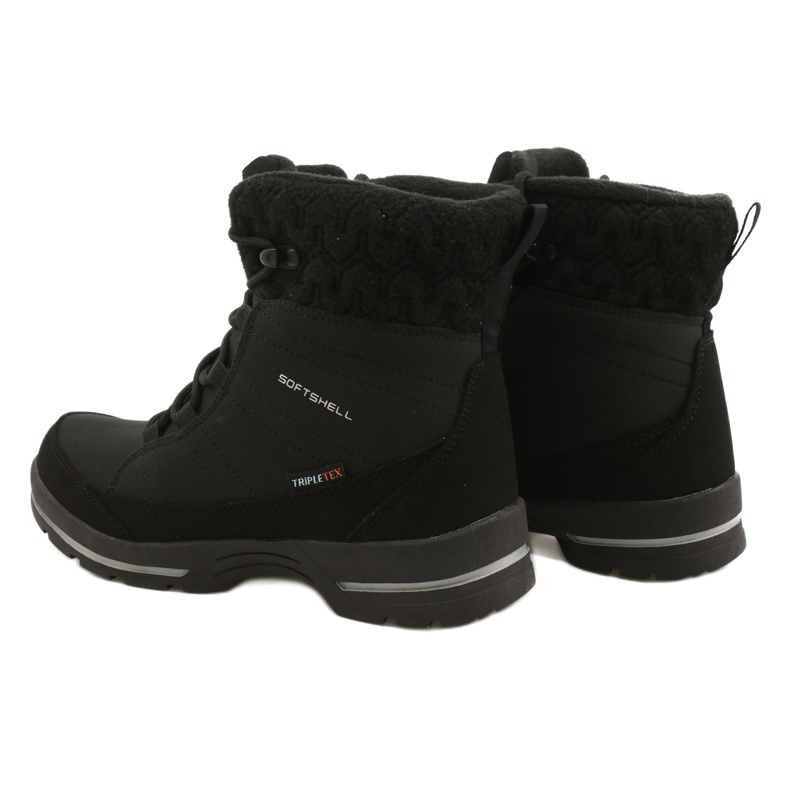 Snowboots softshell med membran American Club SN02 / 22 svart 4