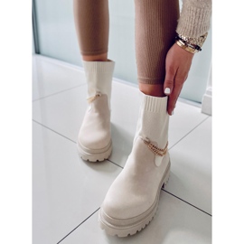 PA1 Stövlar med flexibel Jesse Beige ovandel 1