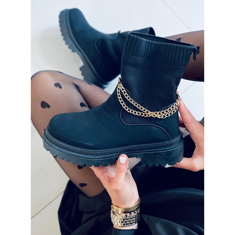 PA1 Stövlar med flexibel Jesse Black ovandel svart 2