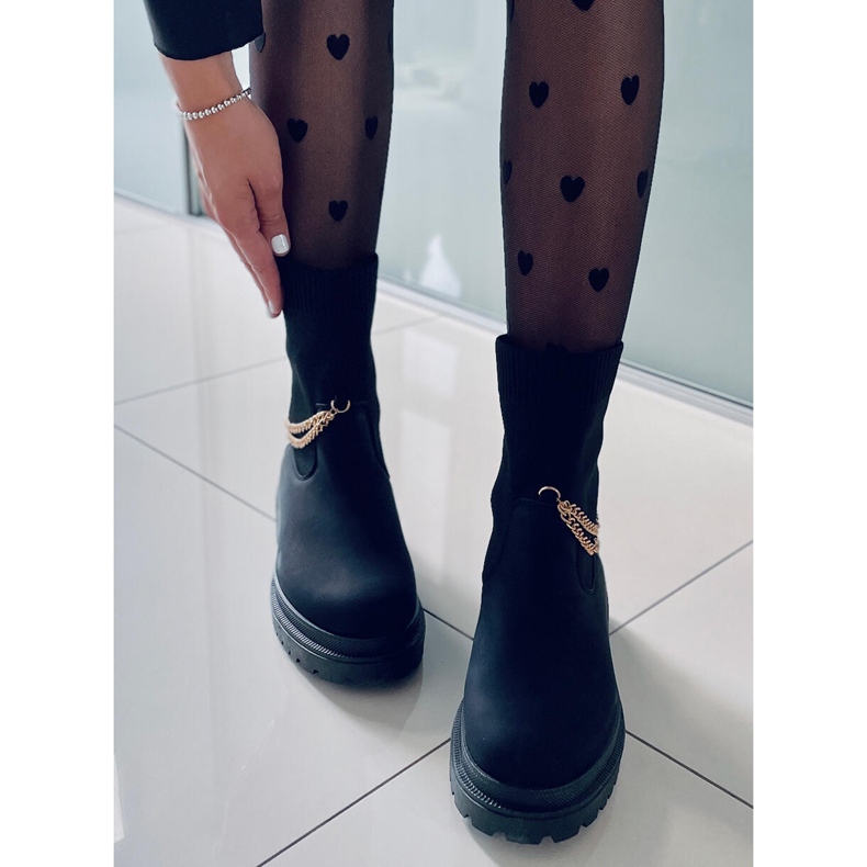 PA1 Stövlar med flexibel Jesse Black ovandel svart 1