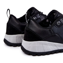 Klassiska sportskor för män Memory Foam Big Star KK174270 Svart 1