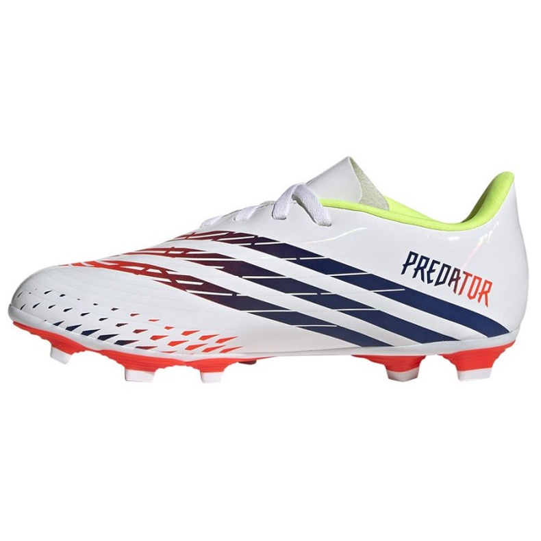 Adidas Predator Edge.4 FxG GW0968 fotbollsskor vit vit 1