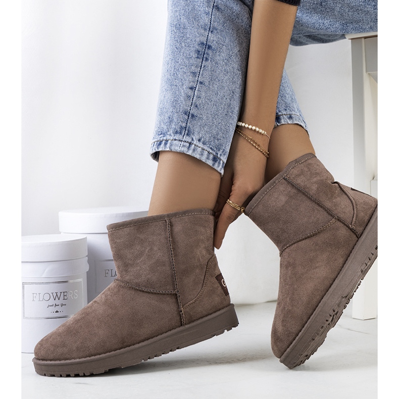 PA1 Bruna snökängor för kvinnor från Nanna 1