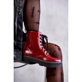 S.Barski Damstövlar Röda Kognito HY56 4