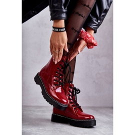 S.Barski Damstövlar Röda Kognito HY56 3