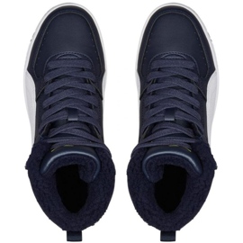 Puma Rebound Joy Fur Jr 375477 07 marinblå 1