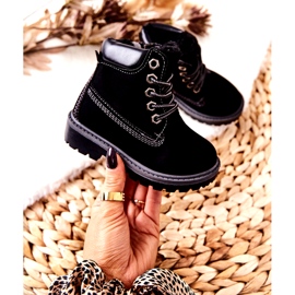 PA1 Barnfångarstövlar Svarta Milos H-50A / C 3