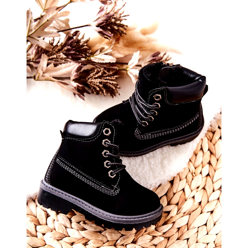 PA1 Barnfångarstövlar Svarta Milos H-50A / C 2