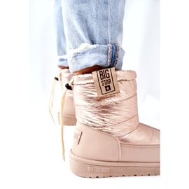 Snöskor för kvinnor Big Star II274121 Beige 3