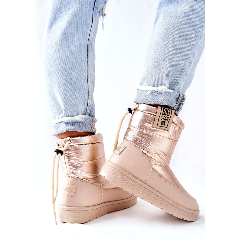 Snöskor för kvinnor Big Star II274121 Beige 2