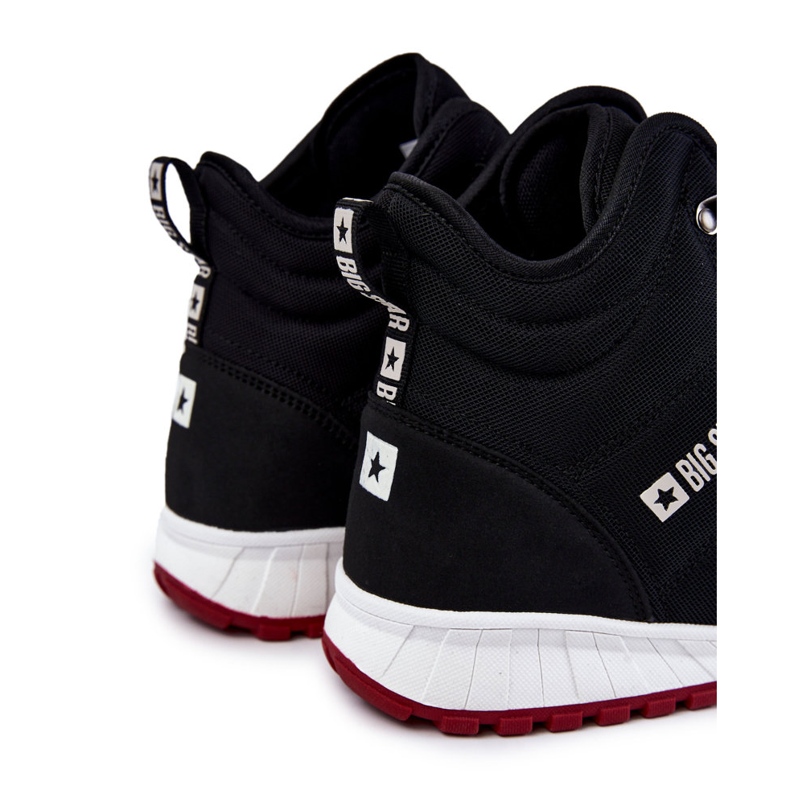 Trekkingskor för män Memory Foam Big Star KK174112 Svart 2