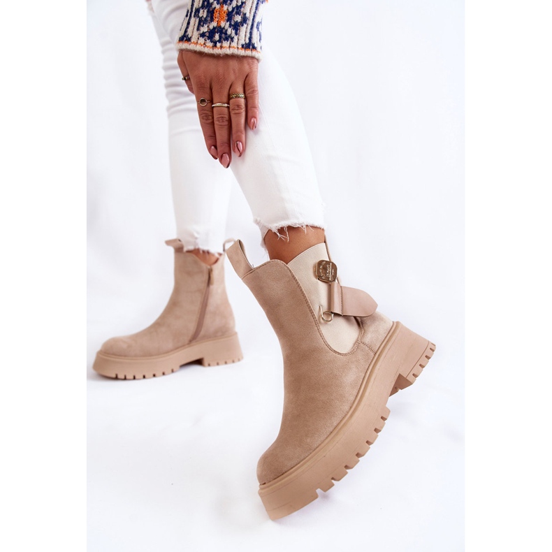 PS1 Mocka Warm Boots Workers Beige Magnis 2