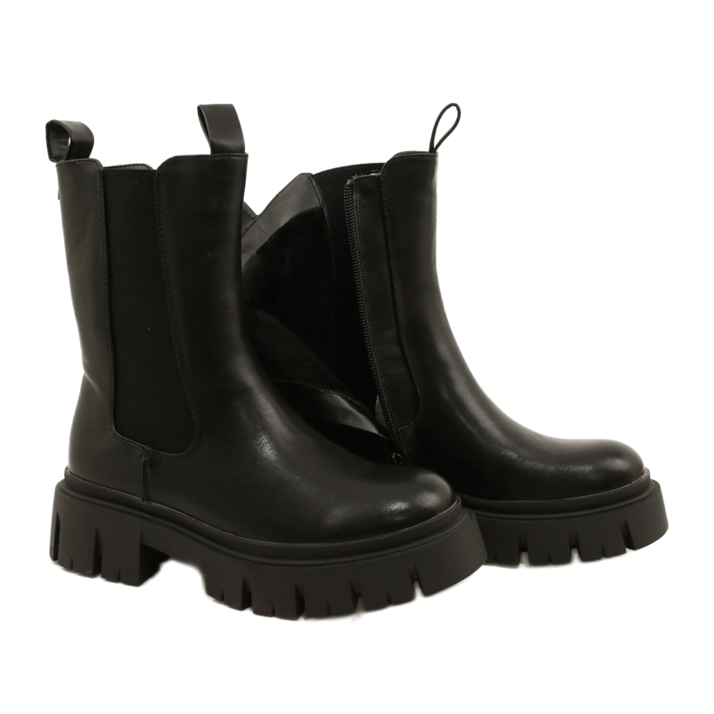 Kvinnors pälsisolerade arbetare Evento 22bt35-5040 svart 4