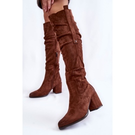 PL4 Mocka Over The Knee Boots La.Fi 270065FX-SU Brun 2
