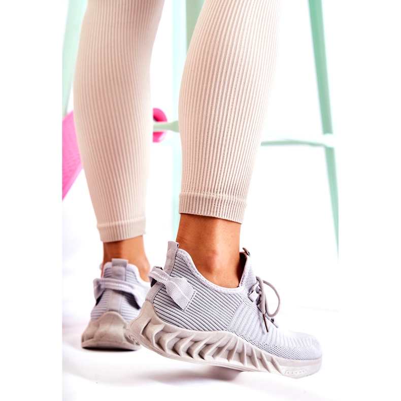 FM1 Sportskor dam Grå Lenney 2