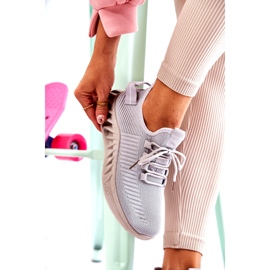 FM1 Sportskor dam Grå Lenney 3