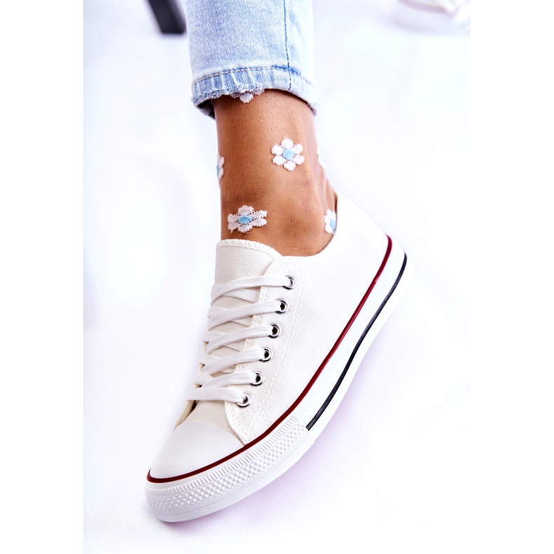 PJ1 Klassiska Sneakers dam Vita Be Mine 4