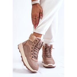 Varma stövlar Trappers Lee Cooper LCJ-22-44-1363 Rosa 1