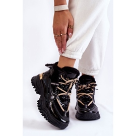 PM1 Svarta isolerade sportstövlar för damer Edora 1