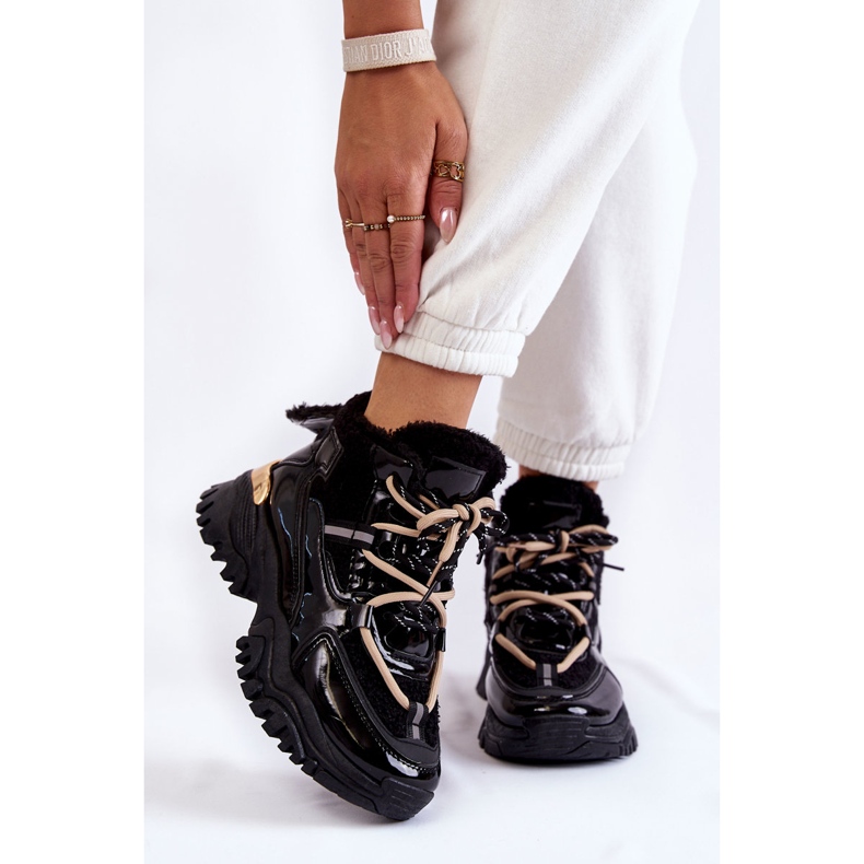 PM1 Svarta isolerade sportstövlar för damer Edora 1