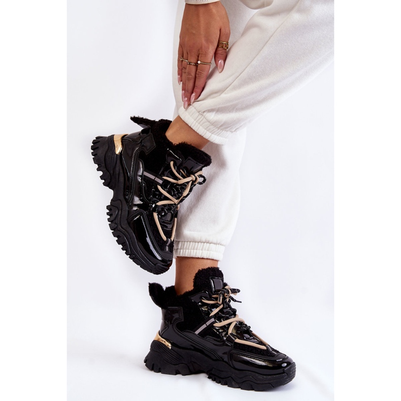 PM1 Svarta isolerade sportstövlar för damer Edora 2