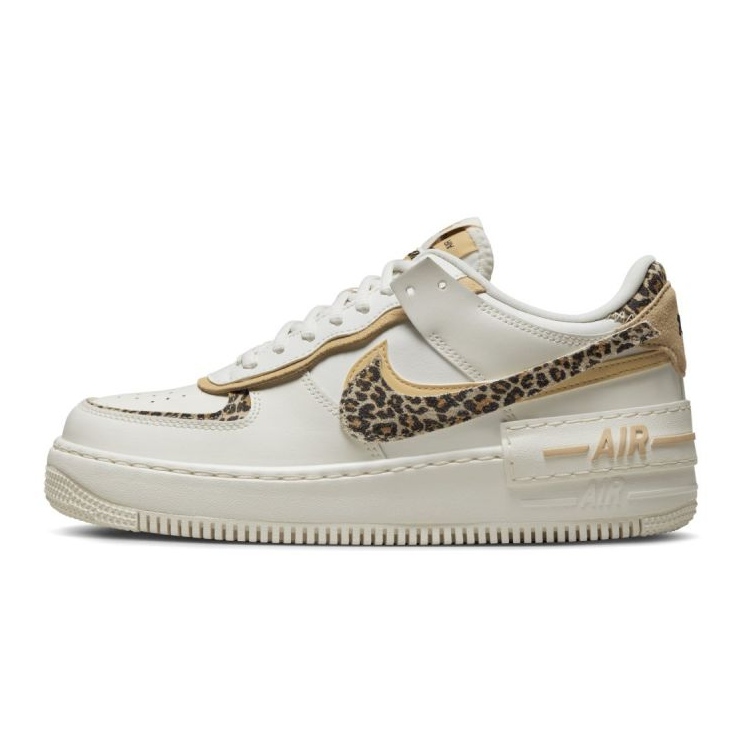 Nike Air Force 1 Shadow W CI0919-120 skor beige mångfärgad 1