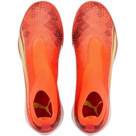 Puma Ultra Match+ Ll Tt 107034 03 fotbollsskor orange apelsiner och röda 2