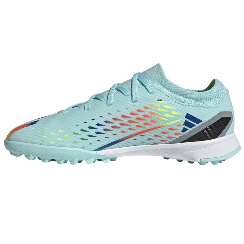Adidas X Speedportal.3 Tf Jr GW8490 fotbollsskor blå blå 1
