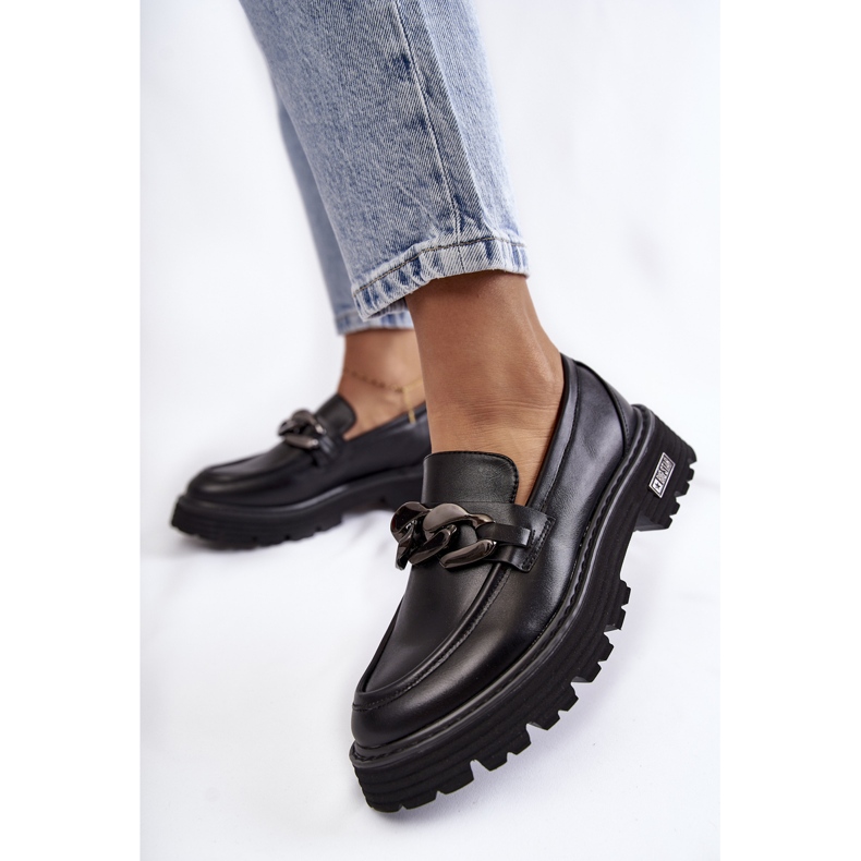 Skinnskor för kvinnor Big Star KK274498 Svart 2