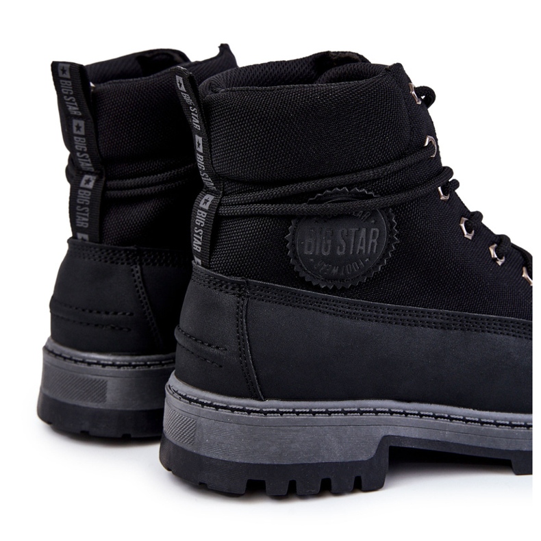 Herrstövlar Memory Foam Big Star KK174206 Svart 1